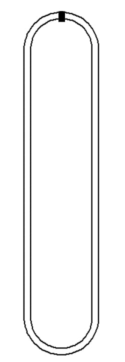 図9　バッドウェルド型（突合せ溶接型）チューブ断面